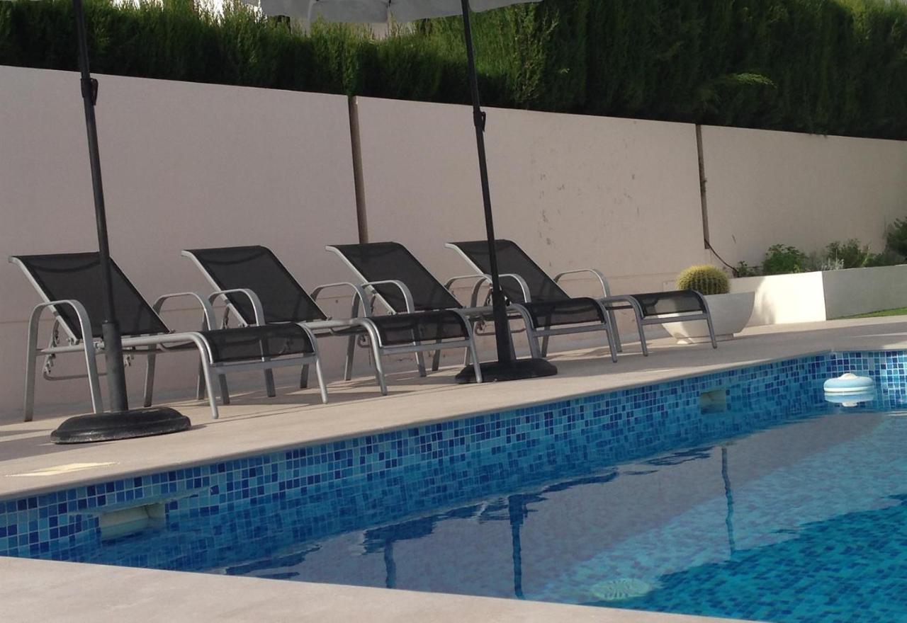 Modern Villa Frontline Golf Algorfa Extérieur photo